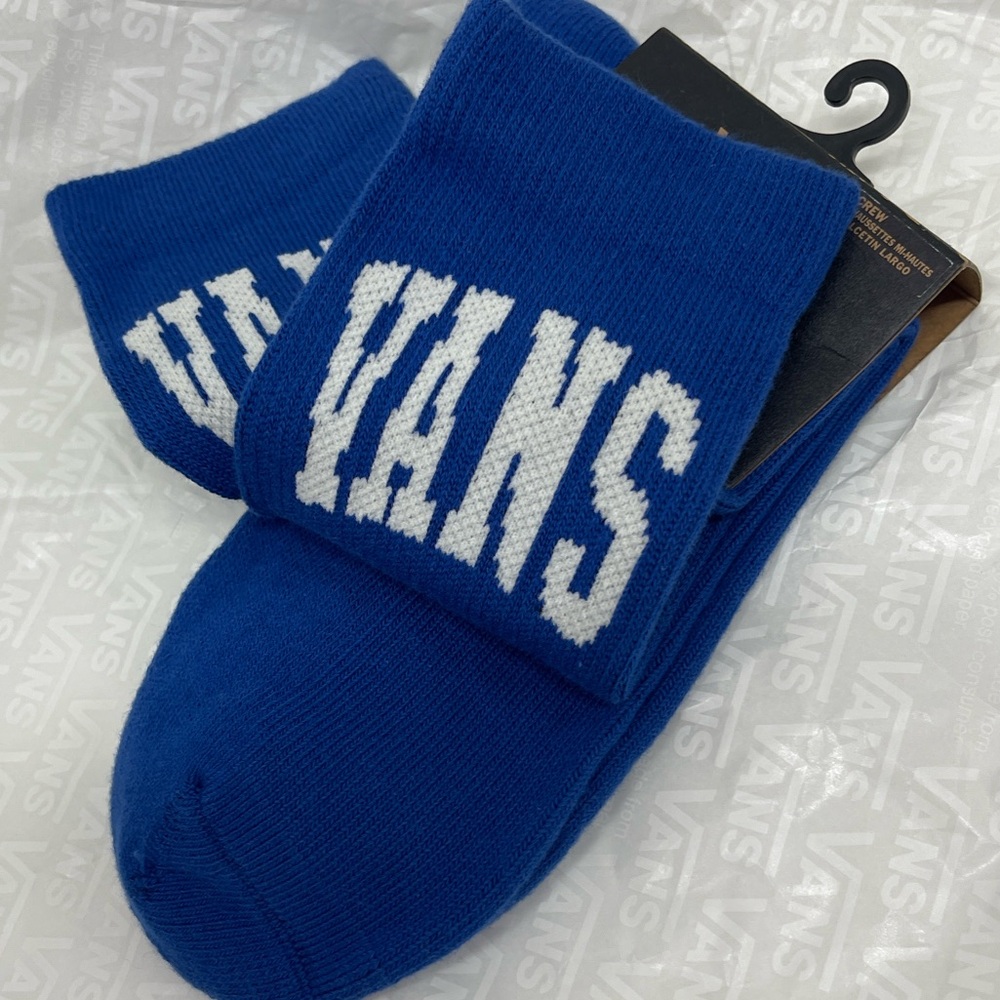 VANS "Off The Wall" Crew socks 
New with the tag authentic Vans socks (1 pair) - Picture 13 of 16